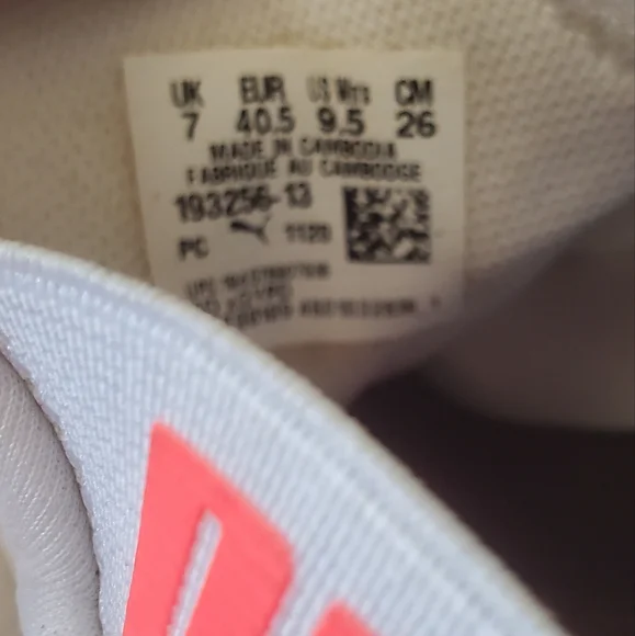 PUMA Women's Enzo 2 Cross Trainer White Size 9.5 - Picture 4 of 5